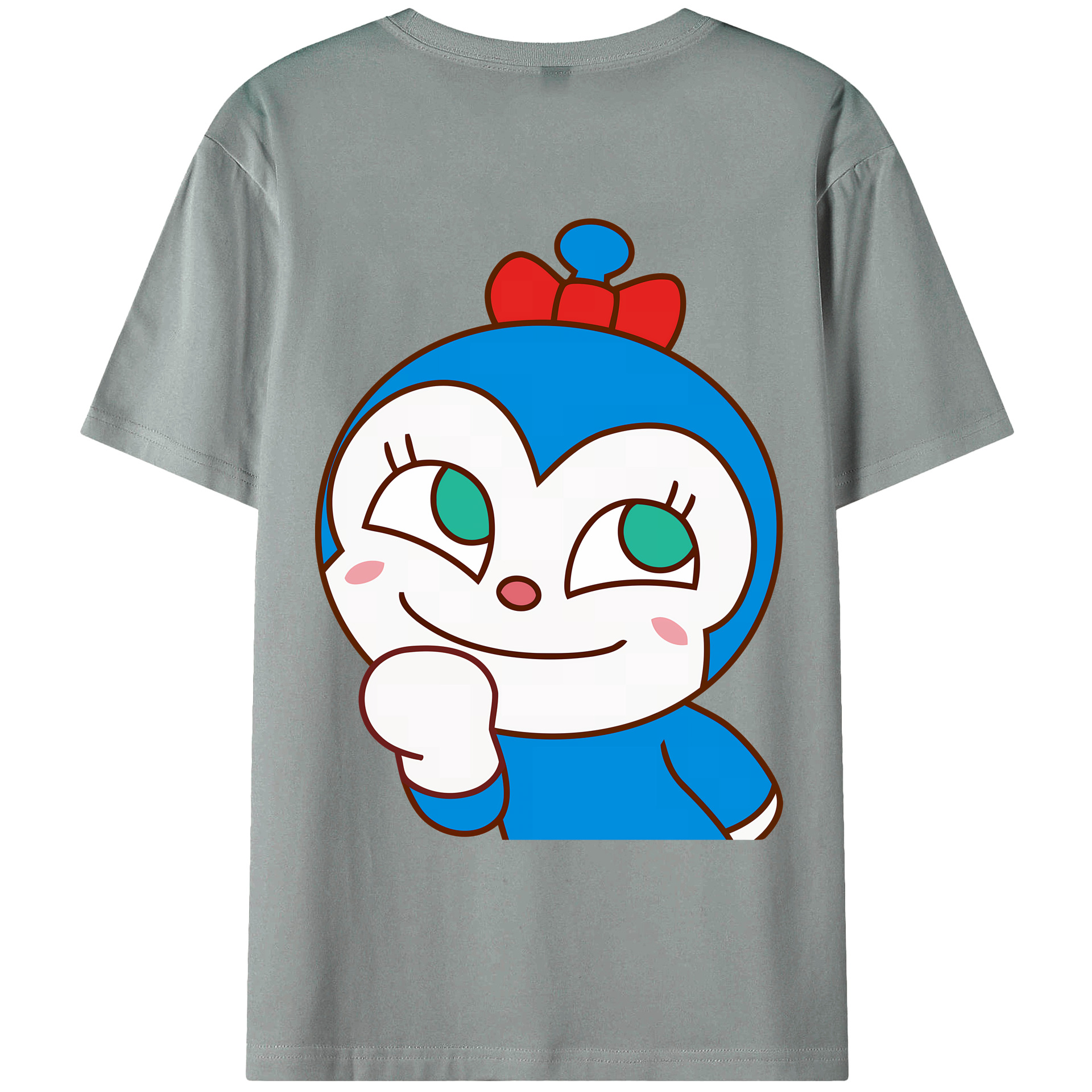 （画像用） アンパンマン Anpanman 綿100％ メンズ半袖Tシャツ（バックプリント） 通気性